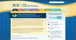 Desktop Screenshot of flcenterfornursing.org